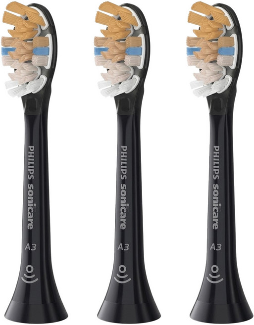 PHILIPS 飛利浦 sonicare 頂級多效合一刷頭 黑色, HX9093/96, 3個