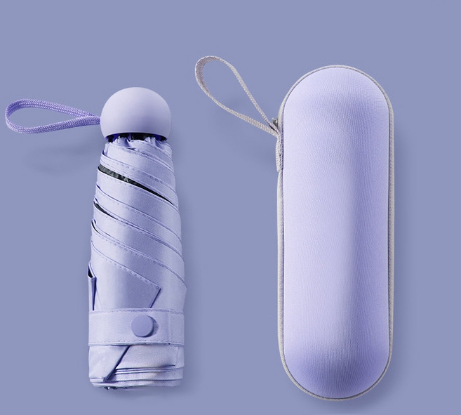 제로링꾸 초경량 3단 캡슐 우산