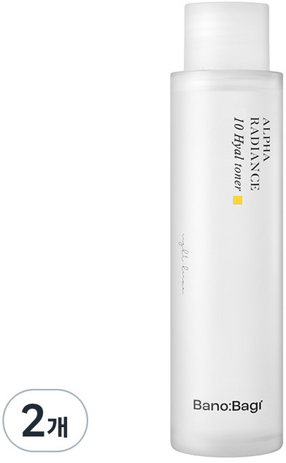BANOBAGI 佰諾佰琪 Alpha Radiance 10 玻尿酸化妝水, 2個, 120ml