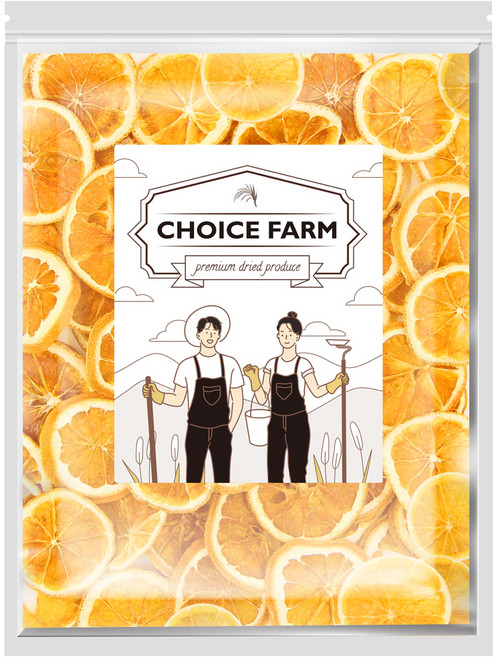 초이스팜 건오렌지 슬라이스 실속형, 1개, 150g