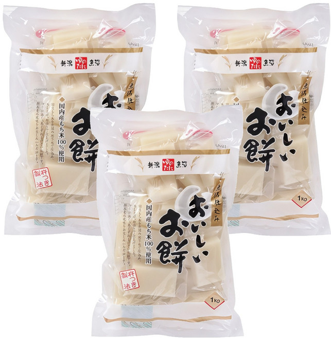 유노타니 키리모찌, 1kg, 3개