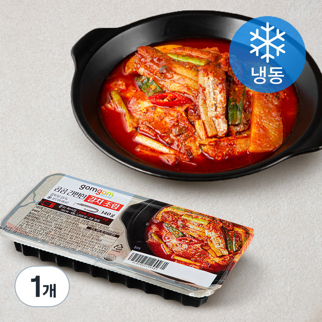 곰곰 간편한 갈치 조림 (냉동), 140g, 1개