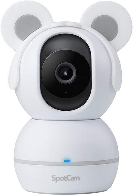 SpotCam 寶寶攝影機 + 一年期寶寶照護監控組, BabyCam + AI, 1個