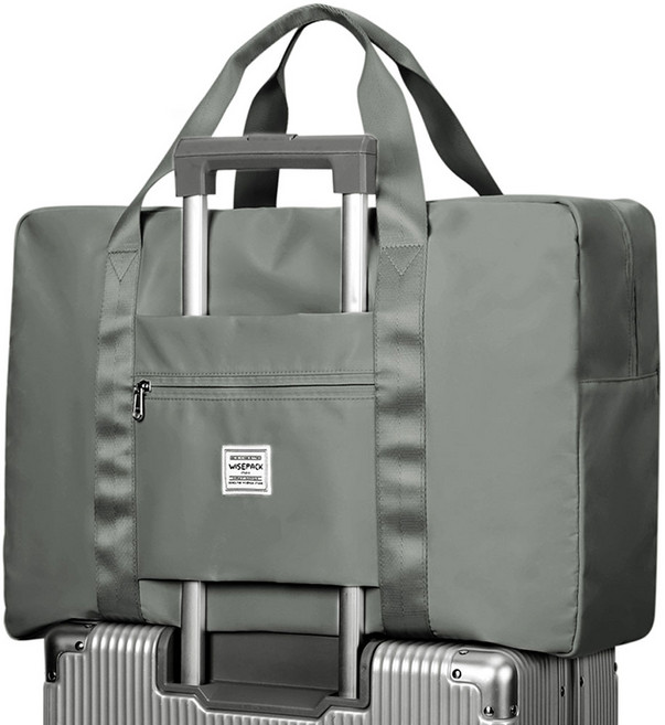 아필코 접이식 여행용 보스턴백 캐리어 결합 보조가방