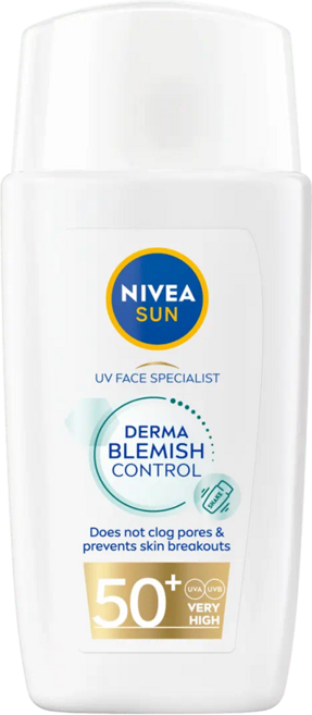 NIVEA 妮維雅 全護專業抗UV防曬露 痘敏肌友善, 40ml, 1瓶