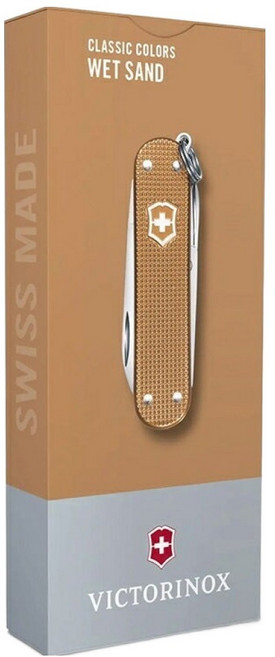 VICTORINOX 瑞士維氏 5用瑞士刀 58mm 濕沙色, 1個