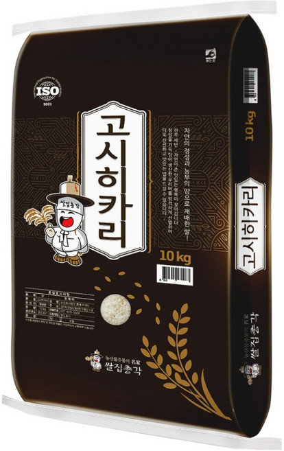 쌀집총각 2025년산 햅쌀 고시히카리, 상등급, 10kg, 1개