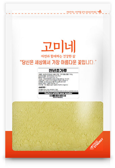 고미네 천년초 가루, 1개, 500g