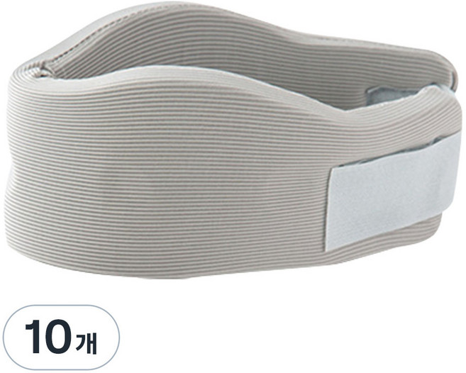 포근상점 자세 고정 세탁 가능 스펀지 쿠션 목보호대 그레이, 10개