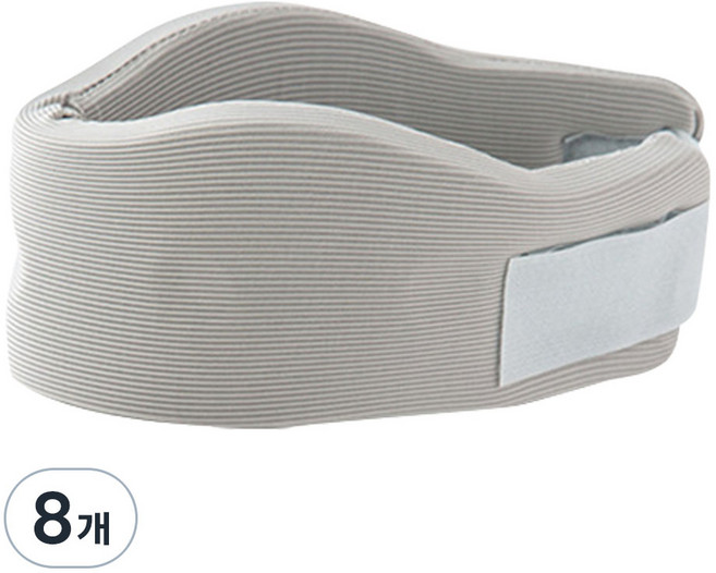 포근상점 자세 고정 세탁 가능 스펀지 쿠션 목보호대 그레이, 8개