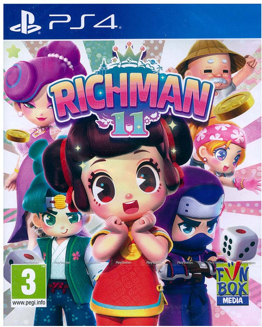 PlayStation PS4 RICHMAN 大富翁 11 中英日文歐版, 單一商品