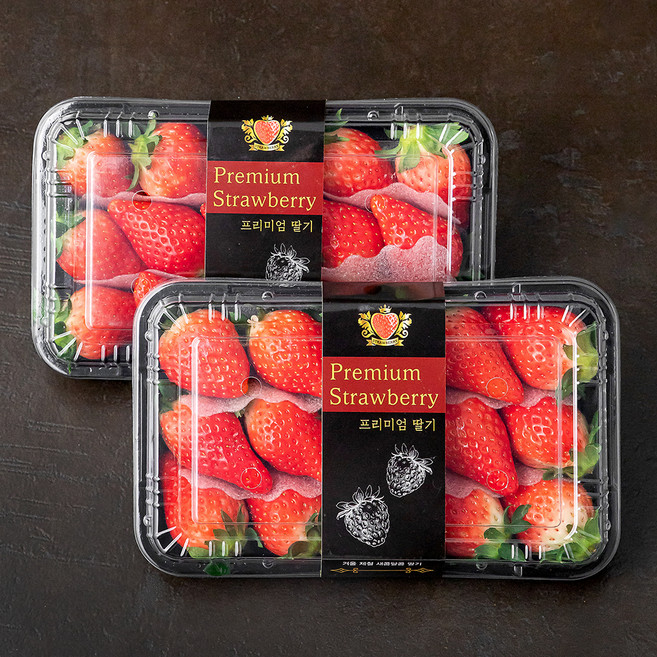 산지직송 부성 킹스베리 딸기, 550g, 2팩