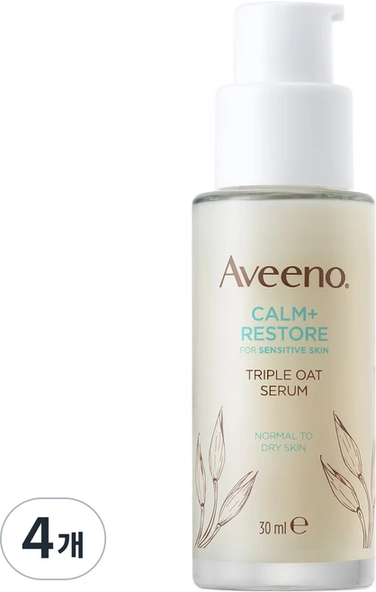 아비노 캄 앤 리스토어 트리플 오트 세럼, 4개, 30ml - 쿠팡