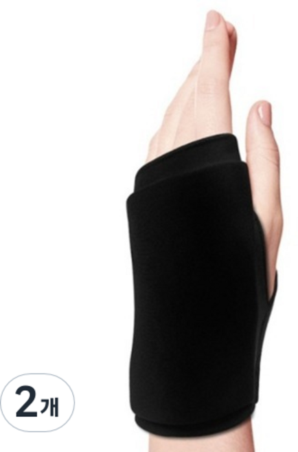 손목 온열 냉찜질 팩, 2개