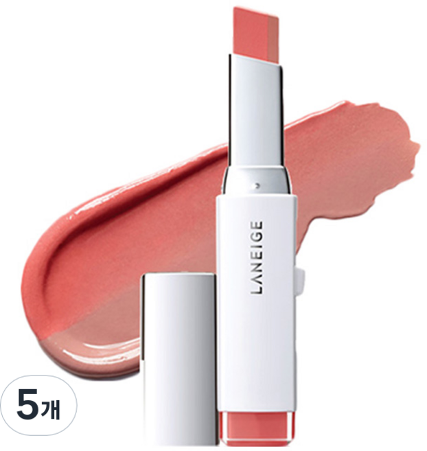 라네즈 투톤 립바, 7호 캐시미어 누드, 5개, 2g