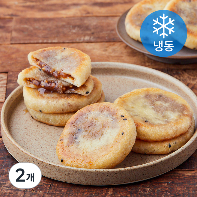 바른웰 우리쌀 허니꿀 호떡 20개입 (냉동), 1kg, 2개