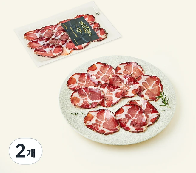 프랑스구르메 코파 슬라이스, 50g, 2개 - 쿠팡