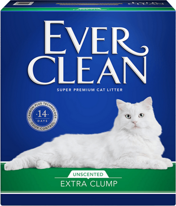 EVER CLEAN 藍鑽 強效結塊貓砂, 8.5kg, 1盒, 無香