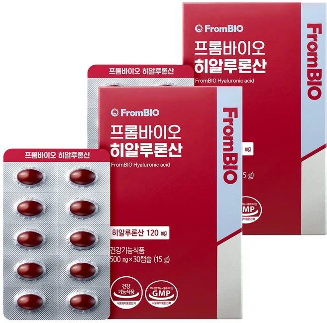 프롬바이오 히알루론산 15g, 30정, 2개 - 쿠팡