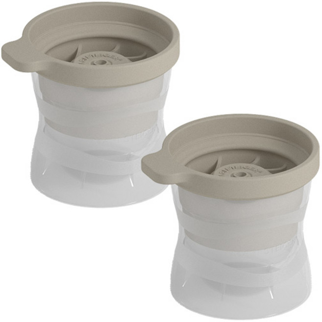 마리슈타이거 아이스볼 메이커 V2, 베이지, 2개