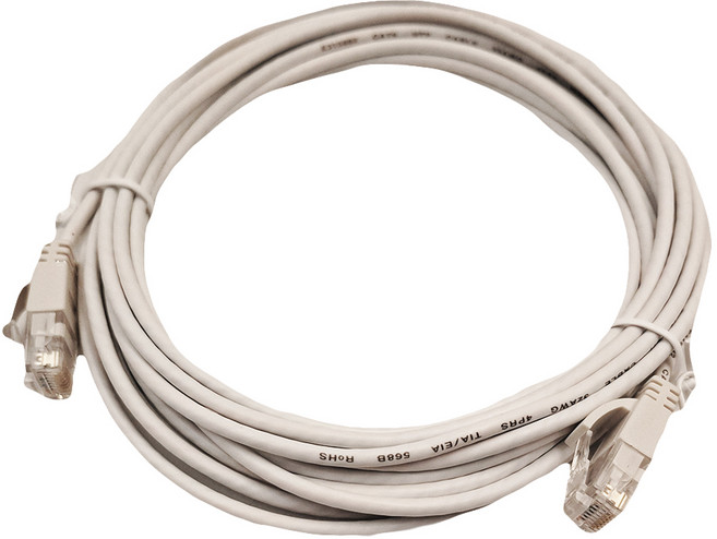POLYWELL 寶利威爾 CAT6 極細高速網路線 RJ45 福祿克認證 PW15-W58-Q050, 白色, 1條, 5m