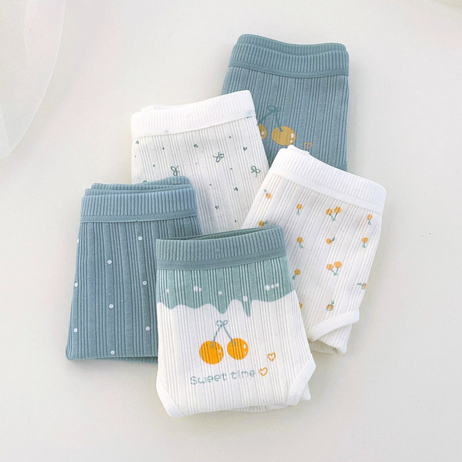 주니데이 민트체리 학생 팬티 5종 세트