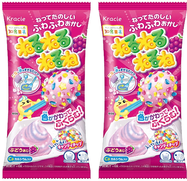 크라시에 네루네루네루네 그레이프 캔디, 23.5g, 2개