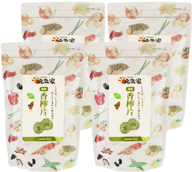 元氣家 香檸片, 200g, 4包