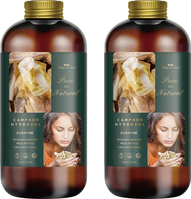 QUNDO 康朵 香樟木真純露王 500ml, 2個, 1個裝