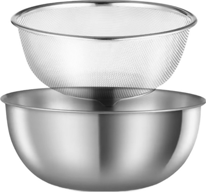 데일리픽 올스텐 이중 채반 세척볼 세트, 채반 + 세척볼, 1개