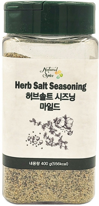 내츄럴스파이스 허브솔트시즈닝 마일드, 400g, 1개