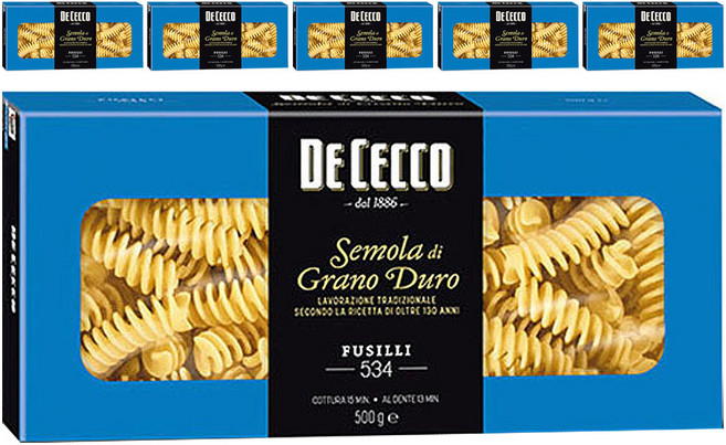DE CECCO 得科 螺旋麵, 500g, 6個