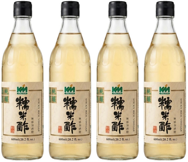 KOKUMORI 穀盛 糯米酢, 600ml, 4瓶