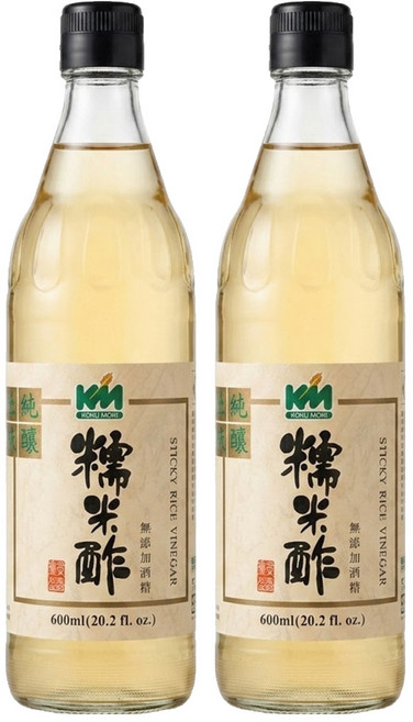 KOKUMORI 穀盛 糯米酢, 600ml, 2瓶