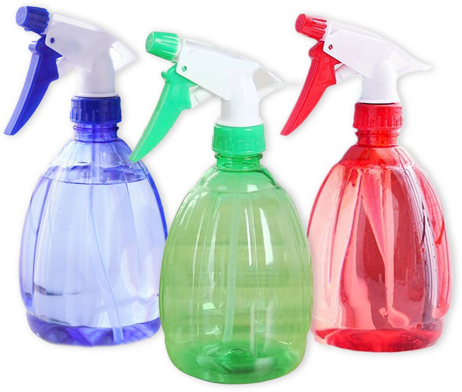 엘쏘 분무기 500ml 3개, 1세트, 랜덤컬러