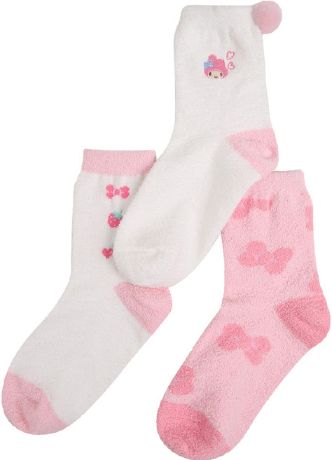 슈펜키즈 산리오 키즈 쁘띠 보온 수면양말 3족 세트 HPKL8EFV1S