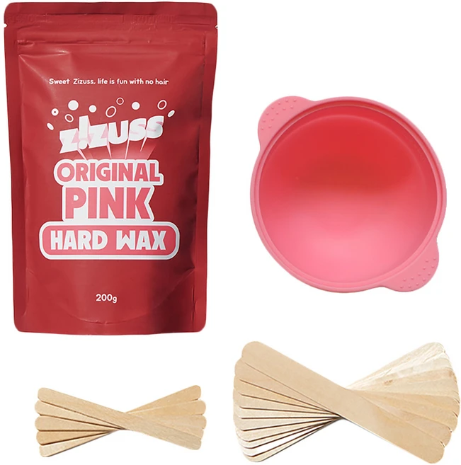 지저쓰 오리지널핑크 셀프 왁싱키트, 200g, 1개 - 쿠팡