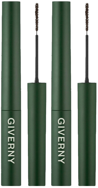 지베르니 밀착 센서티브 마스카라 4g, 블랙 브라운, 2개