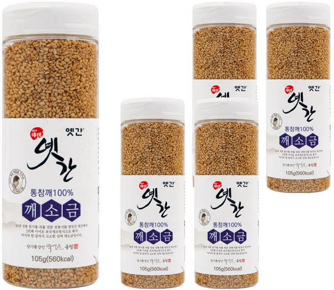 옛간 깨소금, 105g, 5개