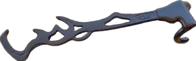 TKS 上帝之手 燈勾 TKS-GK1 330mm 適用於30mm 33mm營柱, 黑色, 1個