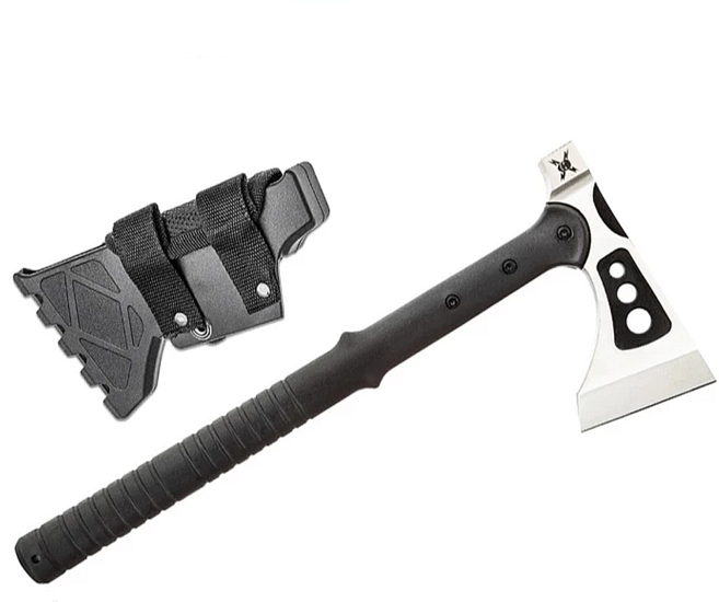 M48 美國 United Cutlery Woodsman 戰術斧多功能斧頭槌附鞘 UC3395, 1個