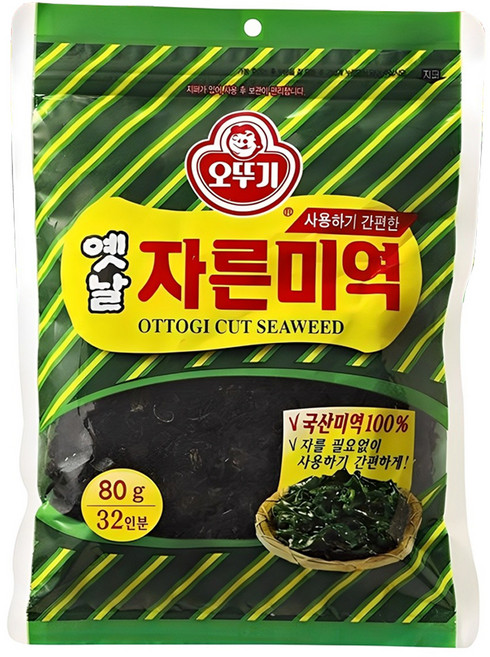 오뚜기옛날 자른미역, 80g, 1개