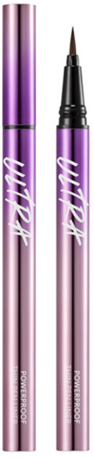 미샤 울트라 파워프루프 씬 펜 라이너 0.4g, 블랙, 1개