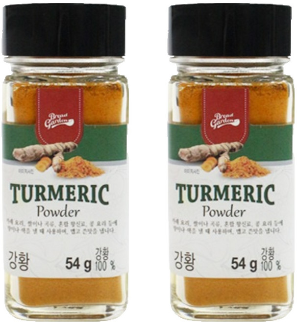 브레드가든 울금 강황 가루, 54g, 2개