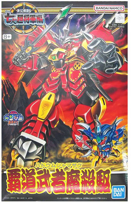 BANDAI SD鋼彈 BB戰士 131 七人超將軍篇 霸道武者魔殺驅 組裝模型, 1個