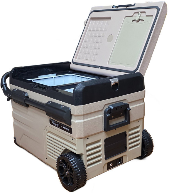 알피쿨 이동식 차량용 캠핑냉장고 Xpro35, 37L, 샌드베이지