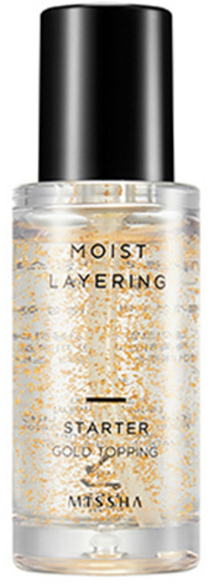 미샤 모이스트 레이어링 스타터 메이크업베이스 30ml, 골드 토핑, 1개