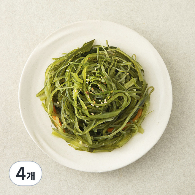 집반찬연구소 미역줄기 볶음, 110g, 4개