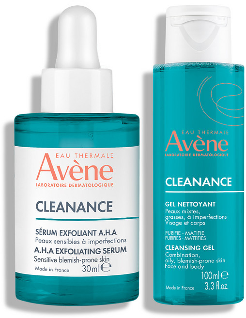 아벤느 클리낭스 A.H.A 세럼 30ml + 클렌징 젤100ml 1세트, 1개