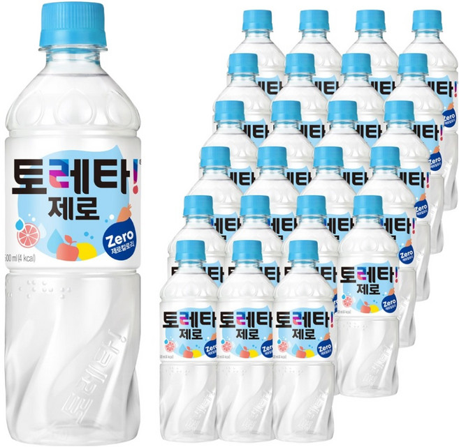 토레타 제로 이온음료, 500ml, 24개
